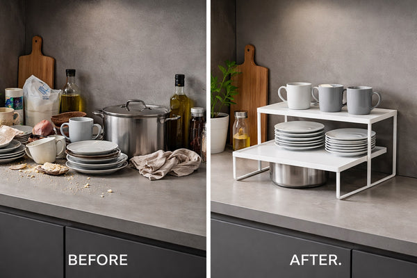SteelStep™ Countertop Storage Rack